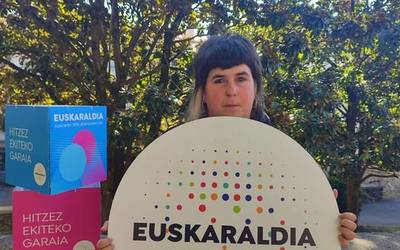 Maddi Txintxurreta: "Euskaraldiko lorpenetan eta erronketan gura da fokua jarri"