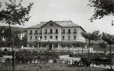 Amaya hoteleko zinemak 1923an ekarri zuen ilustrazioaz