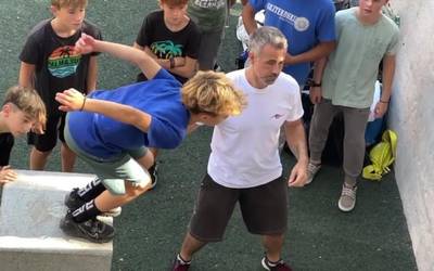 Parkourra, norbere mugak ezagutzeko kirola