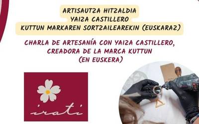 Artisautzari buruzko berbaldia antolatu dute Algortako Irati dendan