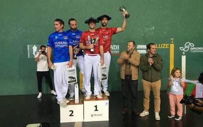 Lopez txapeldun izan da Hondarribiko Grand Slamean