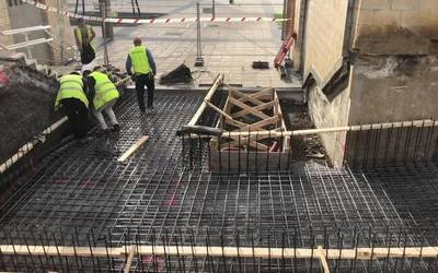 Intxaurtxuetako arrapala "abendu erdirako" amaituko duten aurreikuspenarekin