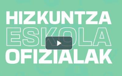 Hizkuntza Eskola Ofizialetan izena emateko epea zabalik dago