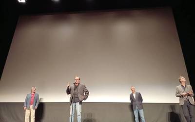 'Los Xey. Una historia de película' dokumentala estreinatu dute Viktoria Eugenia antzokian