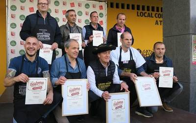 Karasatorre harategia Nafarroako Txistorra Txapelketan finalista