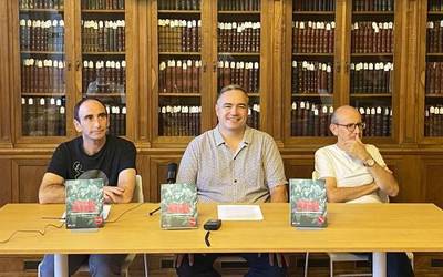 Jon Abrilen ‘Isildutako eskuak’ liburua aurkeztuko dute urriaren 27an Lesakan