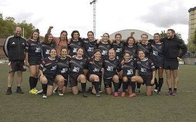 Sarako Izarrako gizonak eta emakumeak nagusitu dira errioxarren kontrako ligako partidetan