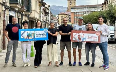 Durangoko Komertzio Bonuak eta Gastrobonuak eguaztenetik aurrera egongo dira eskuragarri