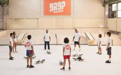 Getxo Kirolak-ek eta Sopelako Drop Indoor skate-parkeak hitzarmena sinatu dute