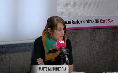 Maite Mutuberria: “Liburuaren diseinu borobila haurrak irakur zaletasunera erakartzeko amua izan da”