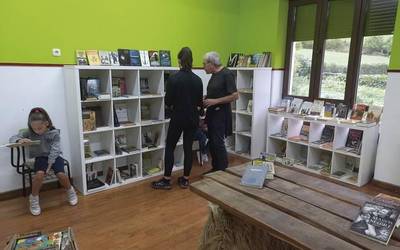 Liburu mailegu zerbitzua martxan da Zubietan