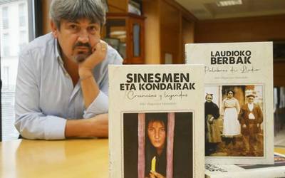 28 laudioarren “sinesmen eta kondairak”, liburu