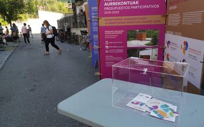 Partaidetza Aurrekontuak bozkatzeko unea herritarrentzat
