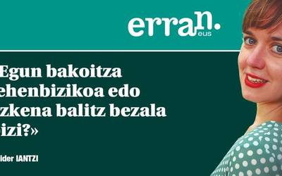 Behin bakarrik hilko gara