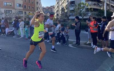 Etxeberria eta Iribar izan dira azkarrenak Behobia Donostia lasterketan, oriotarren eta airren artean