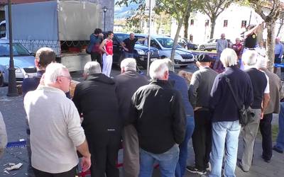 Giro onean ospatu dute San Martin Eguna Amasan