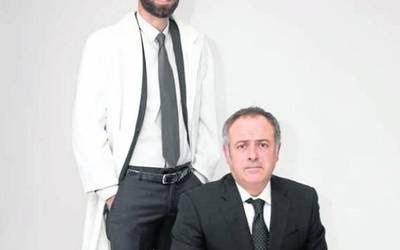Iker Galartzaren eta Zuhaitz Gurrutxagaren ikuskizuna Etxarri Aranatzen