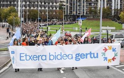 Urriaren 8an bertan izan ginen, urtarrilaren 7an ere bertan izango gara!