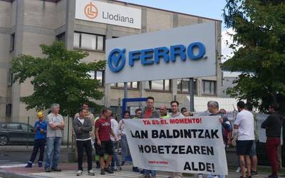 Bukatutzat eman dute Ferroko mobilizazio zikloa, zuzendaritzarekin akordioa eginda