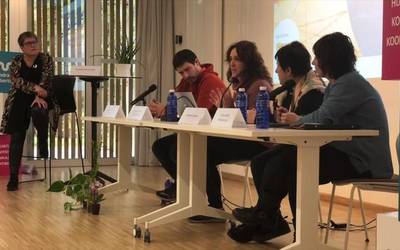 Hezkuntza, euskara eta kulturartekotasuna izan dituzte aztergai Huhezin