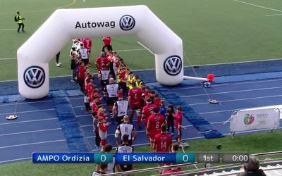 Partidu Osoa: AMPO Ordizia VS El Salvador