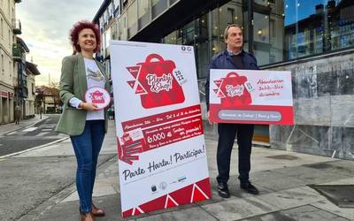 Plentzi&Shop aurkeztu dute, Gabonetan herriko merkataritzan eta ostalaritzan kontsumoa sustatzeko kanpaina