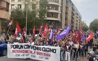 Metalgintzako beharginek bost eguneko grebari ekin diote gaur