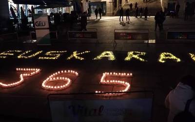 Euskararen argiaren piztea, Kumbalaye batukada eta 'Patata minak' antzezlana