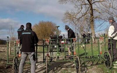 Iruña-Veleian prospekzio berriak hasi dituzte