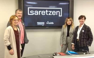 Saretzen proiektua jarri dute abian EITBk eta TOKIKOMek