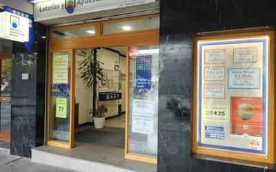 83.264,27 eurorekin saritutako Bonoloto tiketa saldu dute Urduñan