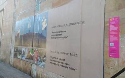 Anabel Perez De Aguado Resaren lana, Zumalakarregi etorbidean ikusgai