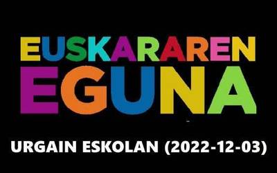 Euskaraldia eta Euskararen Eguna dela-eta, Urgaineko Guraso Elkartearen bideoa