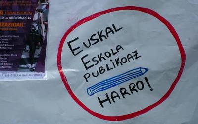 Bigarren greba eguna eskola publikoaren alde