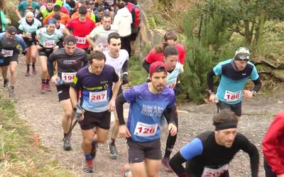 Ibai Makazagak eta Ohiana Kortazarrek irabazi dute aurtengo Negu Trail lasterketa