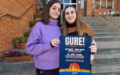 Nora eta Nahia, Gure! jaialdiko antolatzaile-taldeko kideak: “Gure helburua zen edonor identifikatua sentitzea programako ekintzaren batekin”