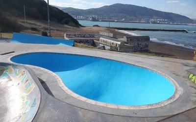 Arrigunagako La Kantera skateparka konpondu dute