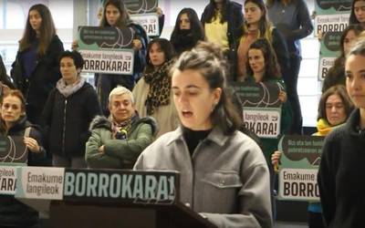 Manifestaziorako deia, zaintza eta garbiketa zerbitzuetan lan egiten duten emakumeen "prekarietatea" salatzeko