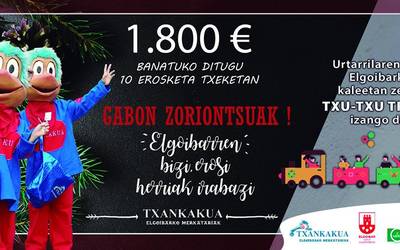 Txankakuaren Eguberrietako zozketako sari batzuk jaberik gabe