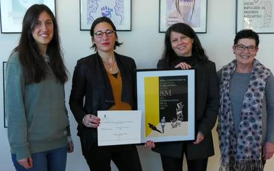 Ainize Txopitearen diseinuak irabazi du Martxoak 8ko Kartel Lehiaketa
