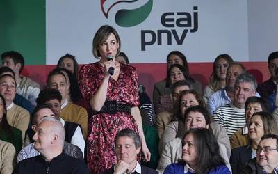 Bailarako ordezkaritza izan da EAJko hautagaien aurkezpenean