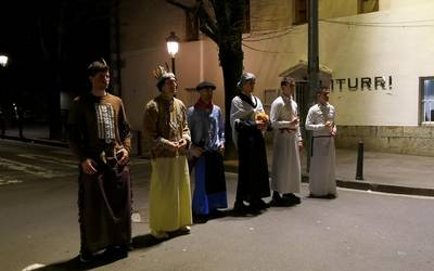 Irudimena eta musika nagusi izan dira Azkoitiko karnabaletan