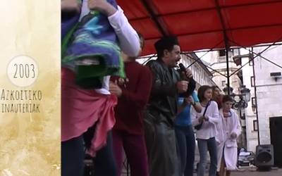 Atzera begira Azkoitiko inauteriak 2003