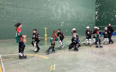 Hockey ligako jardunaldia jokatu zuten herrian