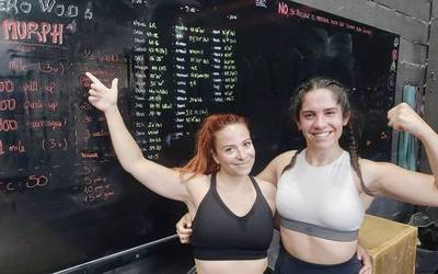 [ELKARRIZKETA] Leire Etxeberria, duela urtebete probatu eta erabat engantxatu da crossfitera