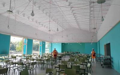 Larraintzarko ikastetxeko jantokiaren inaugurazioa, bihar