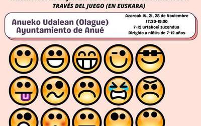 Jolasaren bidez emozioak lantzeko tailerra, Olaguen