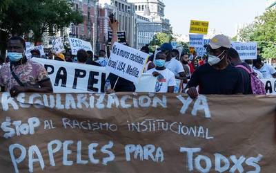 Migrazioez, internazionalismoaren atalean