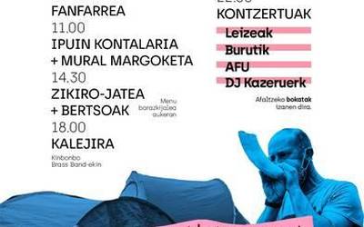 Aroztegiko proiektuaren aurkako erresistentzia akanpadaren urteurren ospakizuna, larunbatean Lekarozen
