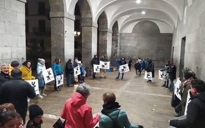 Presoak "etxerako bidean" nahi dituela aldarrikatu du Azkoitiko Sarek urteko lehen kontzentrazioan
